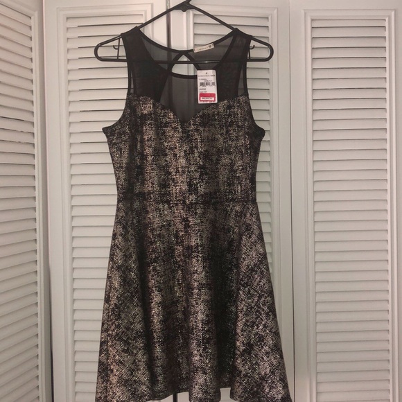 Nordstrom Dresses & Skirts - BRAND NEW WITH TAGS!!! GOLD AND BLACK SKATER DRESS Nordstrom Dresses & Skirts - BRAND NEW WITH TAGS!!! GOLD AND BLACK SKATER DRESS